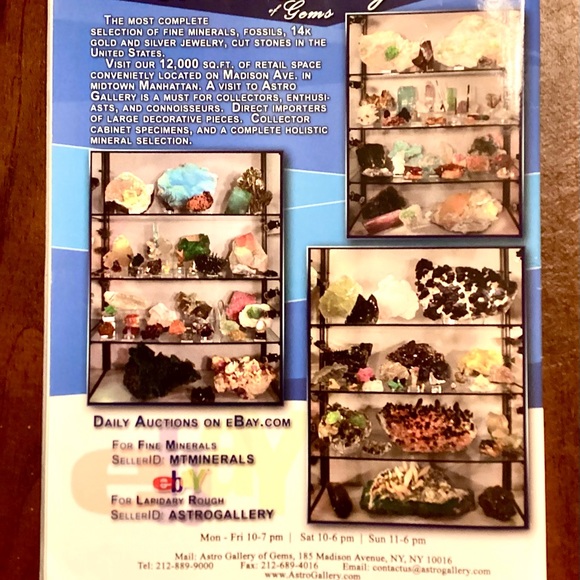 March 2005 Magazine of Rock & Gem Spectacular Sulfides - Picture 4 of 4